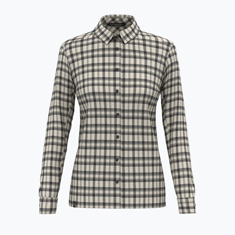 Dámske košeľa Salewa Fanes Flannel 5PL oatmeal/black out 6