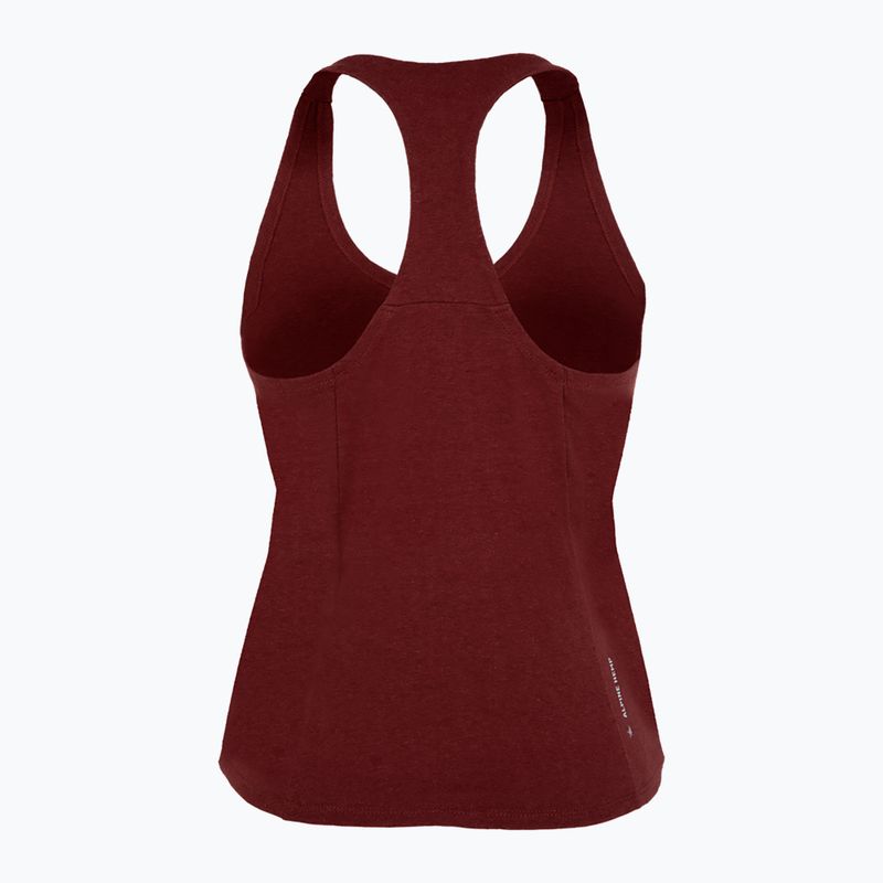 Salewa dámske lezecké tričko Lavaredo Hemp Crop Tank červené 00-0000028369 6