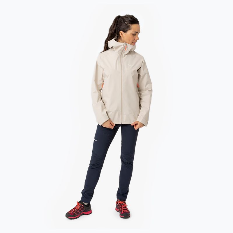 Salewa Puez GTX Paclite dámska bunda do dažďa béžová 00-0000028477 2