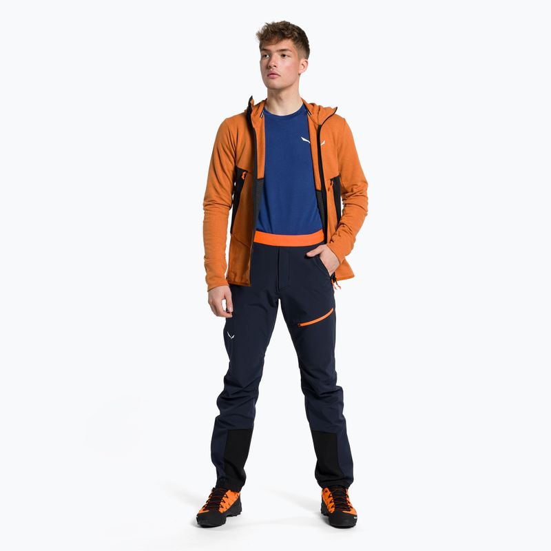 Salewa pánske softshellové nohavice Sella DST Lights navy blue 00-0000028474 2