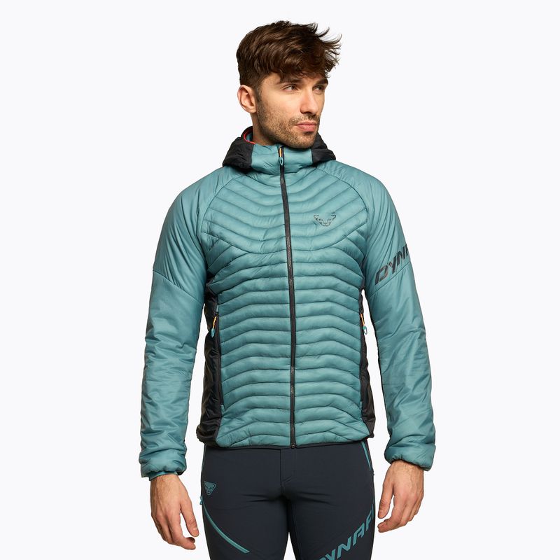 Pánska lyžiarska bunda DYNAFIT Speed Insulation s kapucňou Blue 08-0000071581
