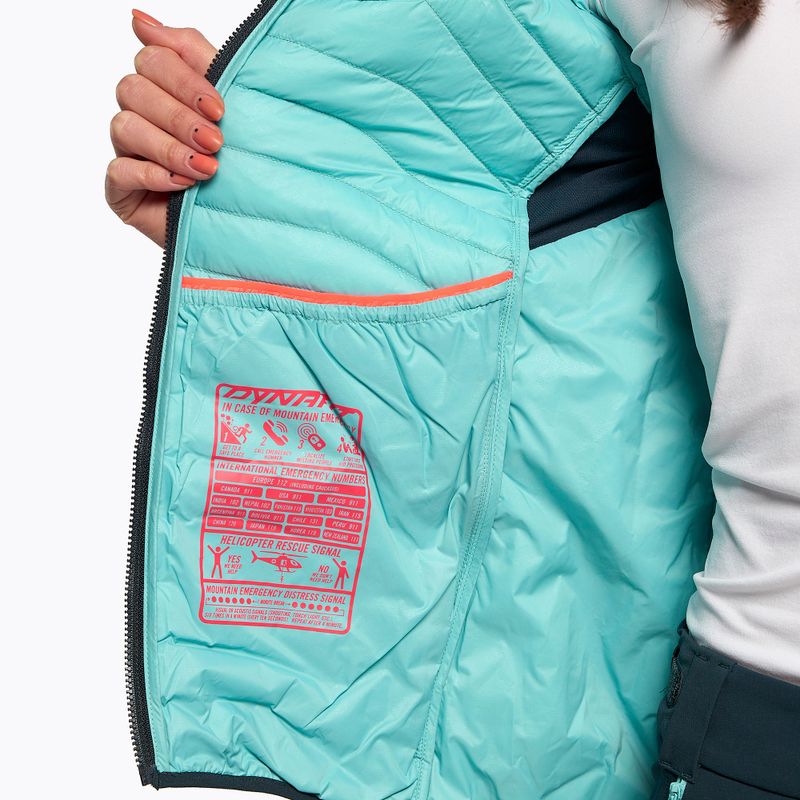 Dámska lyžiarska bunda s kapucňou DYNAFIT Speed Insulation Blue 08-0000071582 9