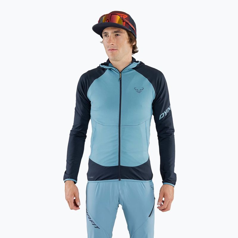 Pánska trekingová mikina DYNAFIT Transalper Light Polartec Hoody blueberry storm blue