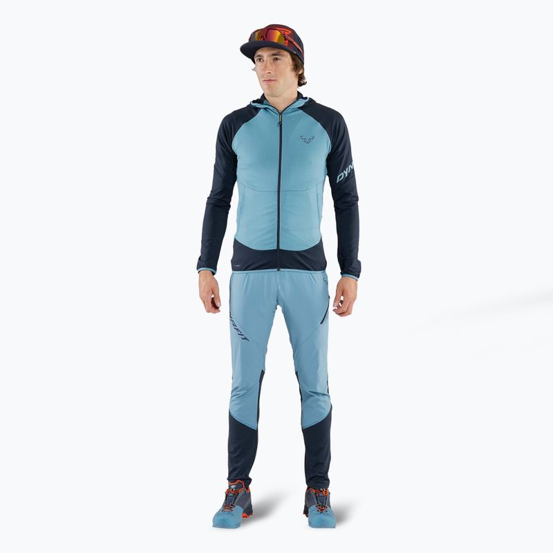 Pánska trekingová mikina DYNAFIT Transalper Light Polartec Hoody blueberry storm blue 2
