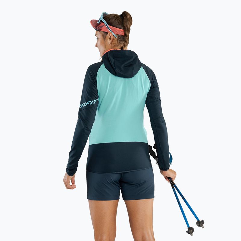Dámska trekingová mikina DYNAFIT Transalper Light Polartec Hoody bluberry marine blue 3