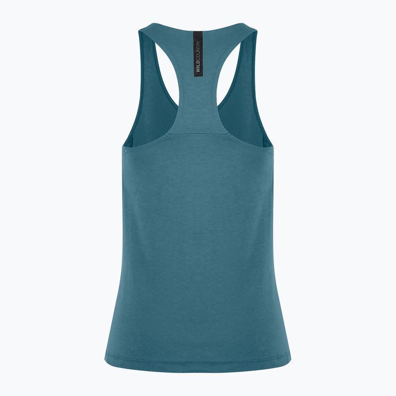 Wild Country dámske lezecké tričko Session 2 Tank blue 40-0000095234 5