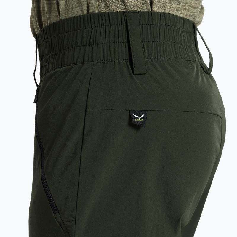 Salewa pánske trekingové nohavice Talveno 2 DST green 00-0000027804 4