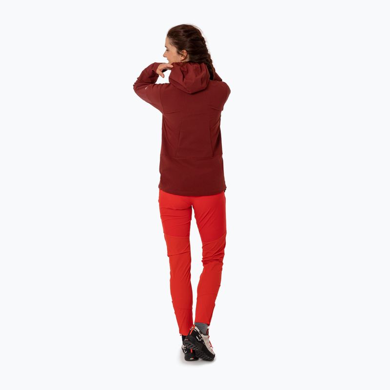 Salewa dámska softshellová bunda Agner DST bordová 00-0000028301 2