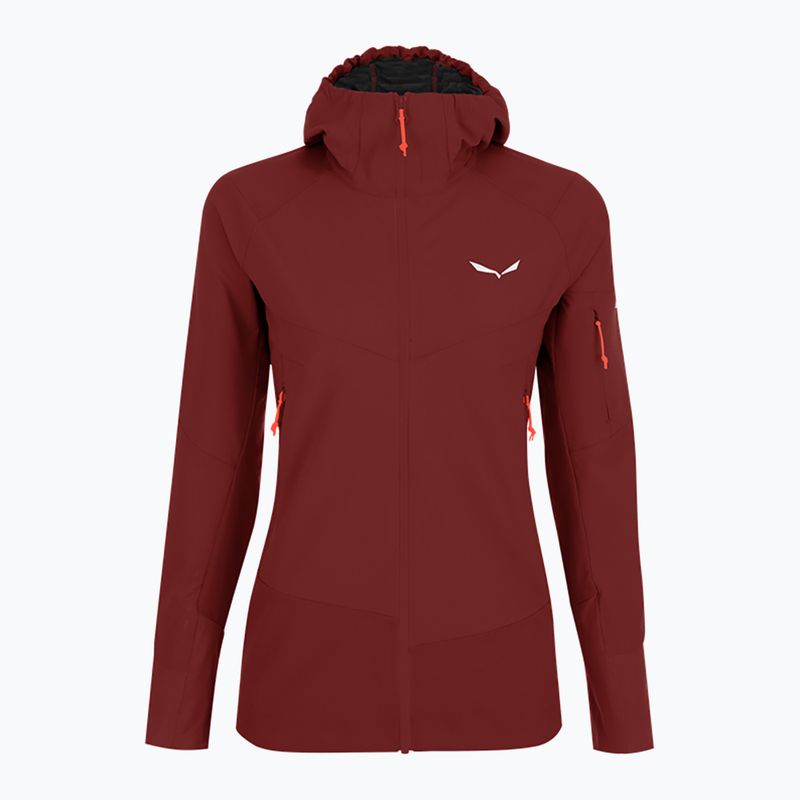 Salewa dámska softshellová bunda Agner DST bordová 00-0000028301 10