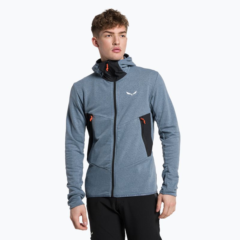 Salewa pánska trekingová mikina Lavaredo Hemp Hooded blue 00-0000028237