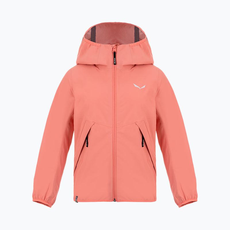 Salewa Aqua PTX detská bunda do dažďa ružová 00-0000028740 3