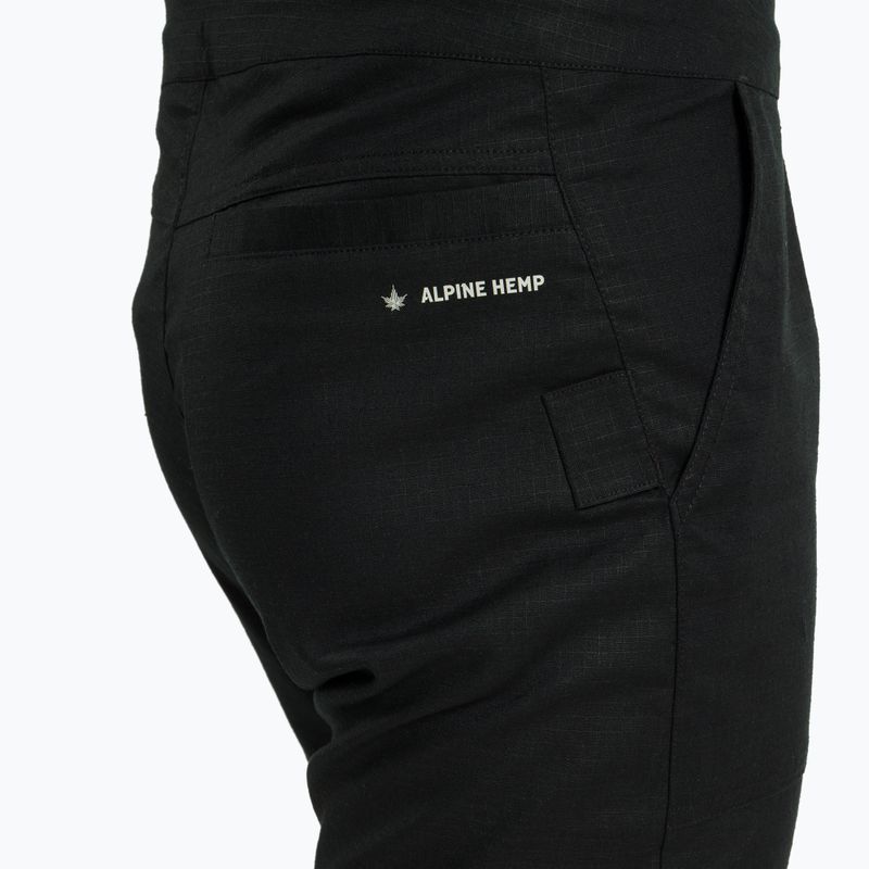 Salewa pánske lezecké nohavice Lavaredo Hemp Ripstop black 00-0000028550 4