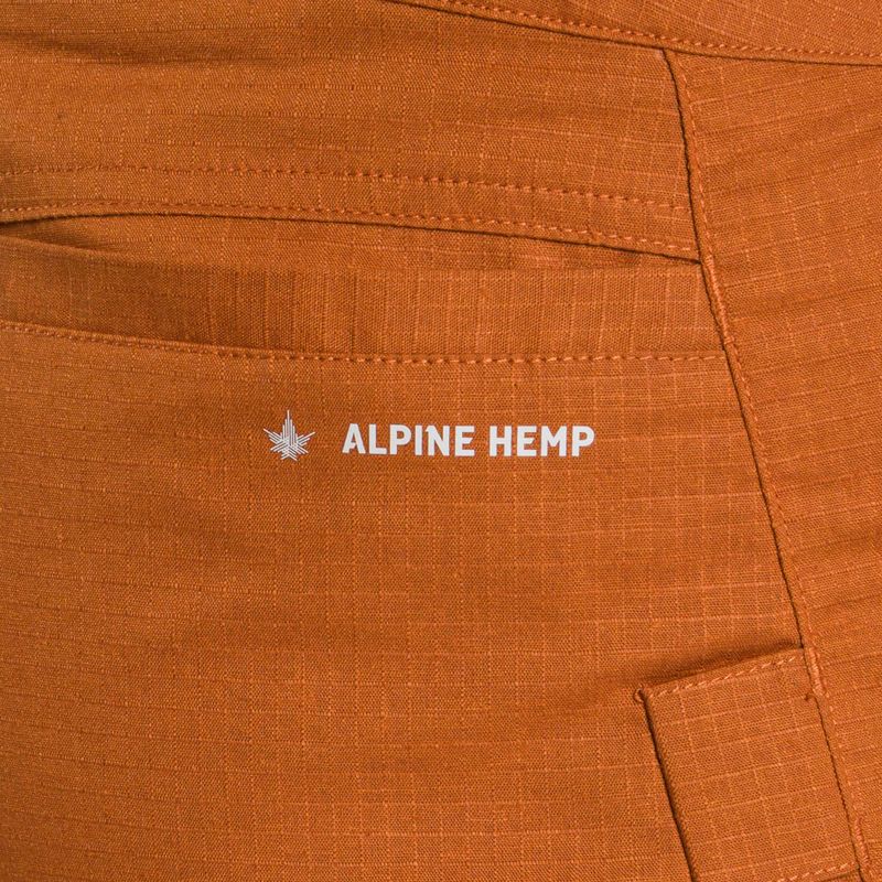 Salewa pánske lezecké šortky Lavaredo Hemp Ripstop brown 00-0000028552 4