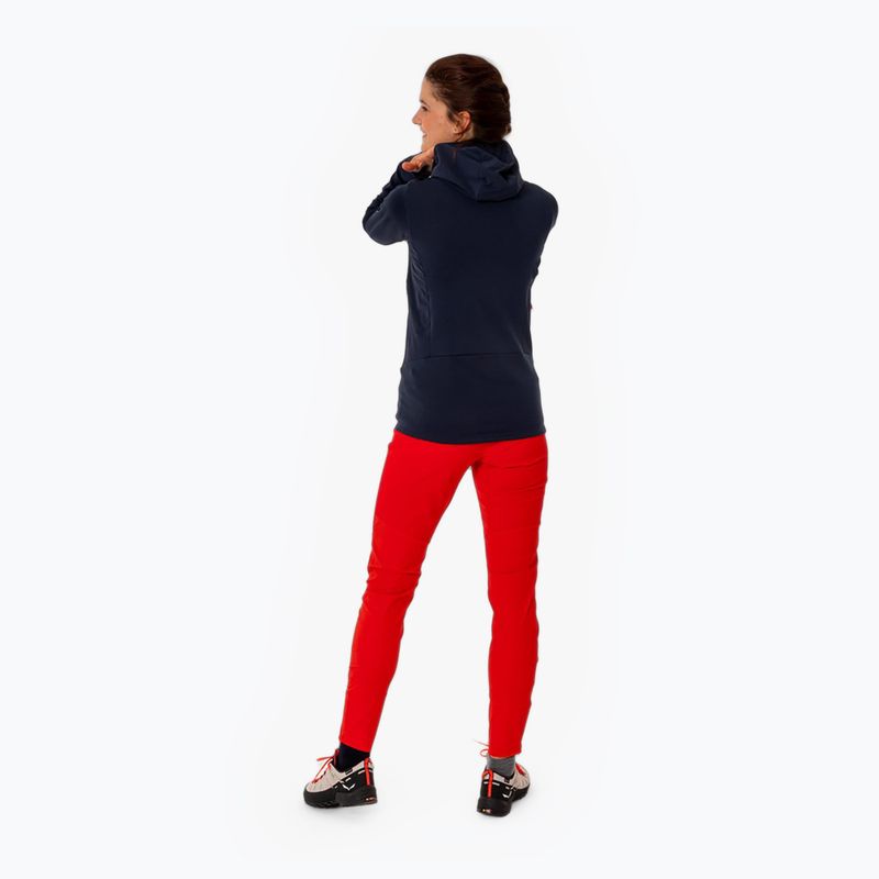 Salewa dámska trekingová mikina Agner Polarlite Hooded navy blue 00-0000028558 2