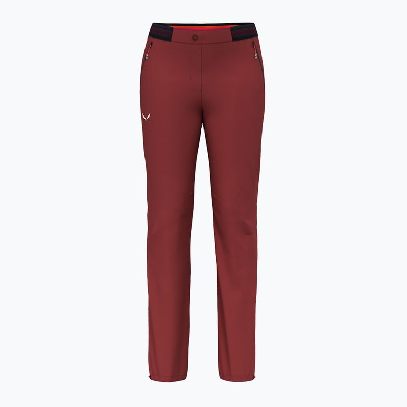 Dámske trekingové nohavice Salewa Pedroc 4 DST burgundy 00-0000028594 6