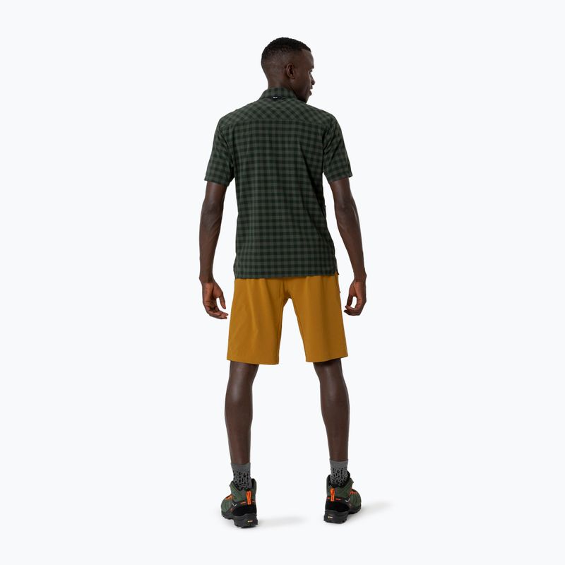 Pánske tričko Salewa Puez Dry S/S dark olive 3