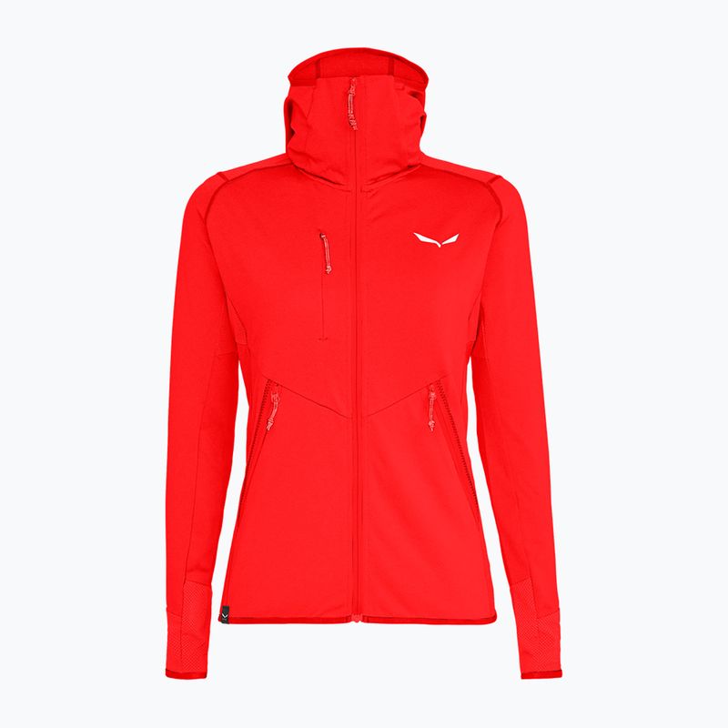 Salewa dámska fleecová mikina Agner Hybrid PL/DST FZ Hoody červená 00-0000027372 4