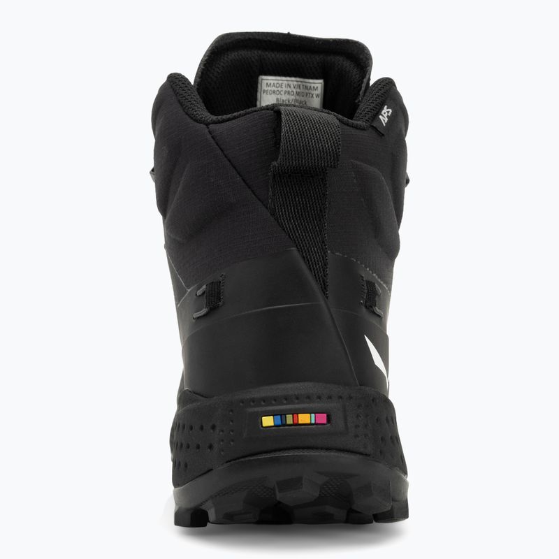 Dámske trekové topánky Salewa Pedroc Pro Mid Ptx black/black 6