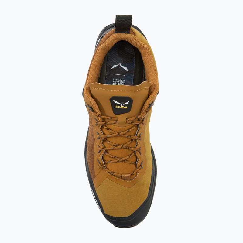 Pánska treková obuv Salewa Pedroc PTX golden brown/black 5