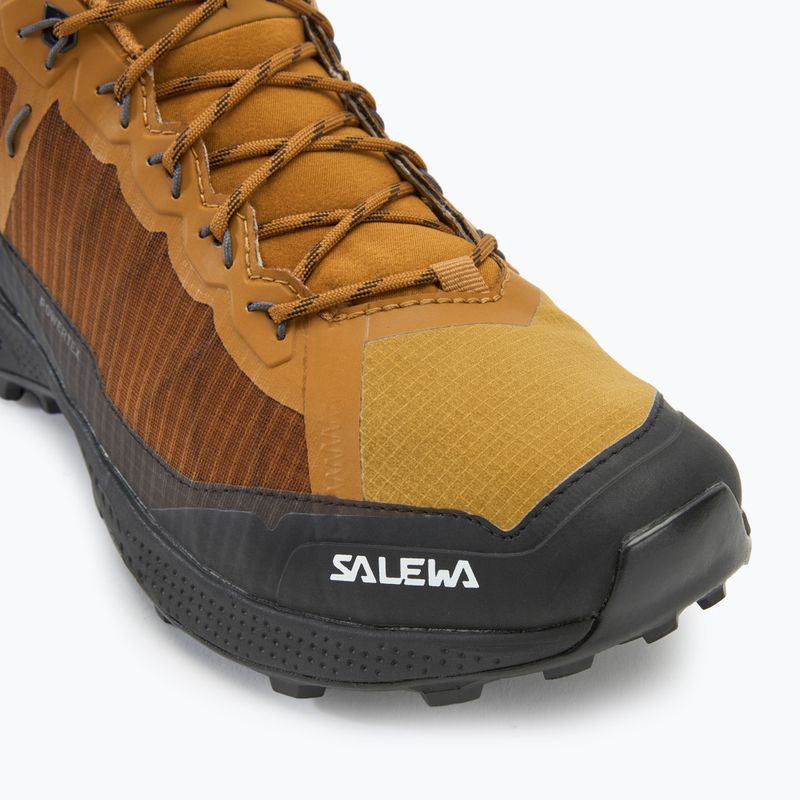 Pánska treková obuv Salewa Pedroc PTX golden brown/black 7