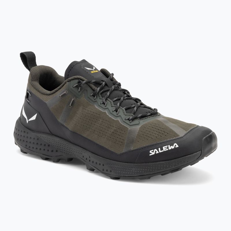 Pánske turistické topánky Salewa Pedroc Air dark olive/black