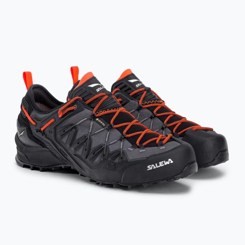 Salewa pánska prístupová obuv Wildfire Edge GTX grey-black 00-0000061375 4