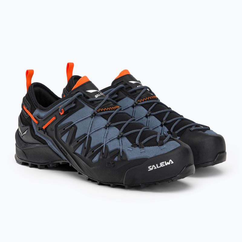 Salewa Wildfire Edge pánske trekové topánky sivo-čierne 61384 4