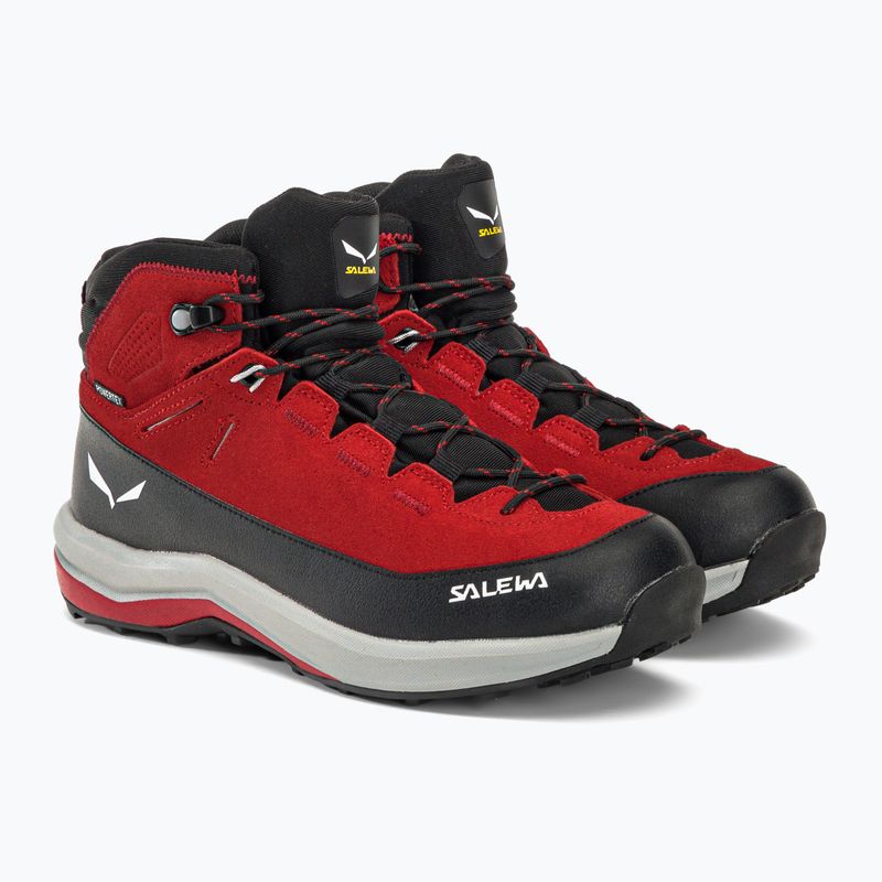 Salewa MTN Trainer 2 Mid PTX detská treková obuv červená 00-0000064011 4