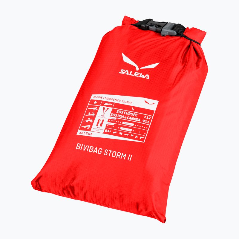 Kempingové plachty Salewa Bivibag Storm II flame 2