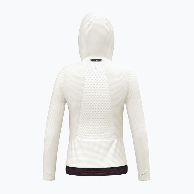 Dámska trekingová mikina Salewa Pedroc PL Hooded white 9