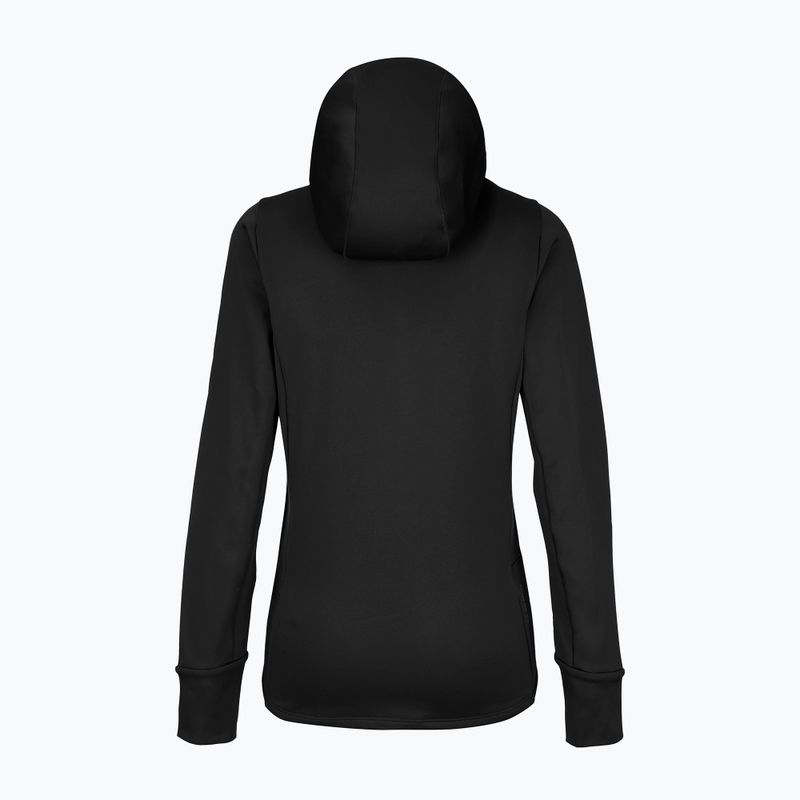 Dámska trekingová mikina Salewa Puez PL Hooded black out 2