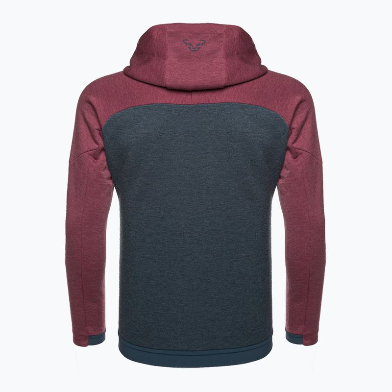 Pánska mikina DYNAFIT 24/7 PTC Hoody burgundy 3