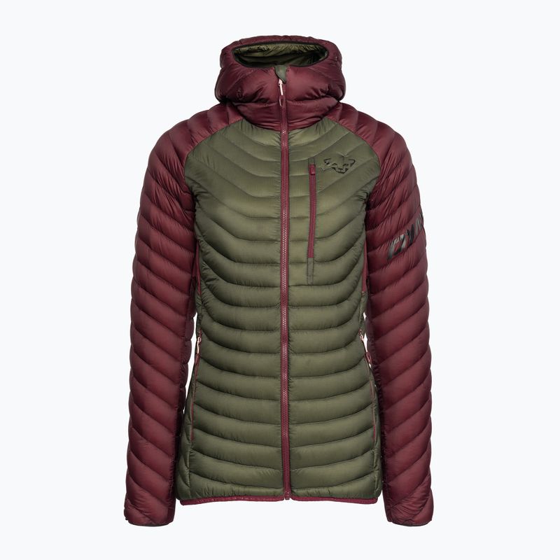 Dámska bunda DYNAFIT Skydiving Jacket Radical Dwn RDS Hood burgundy 3