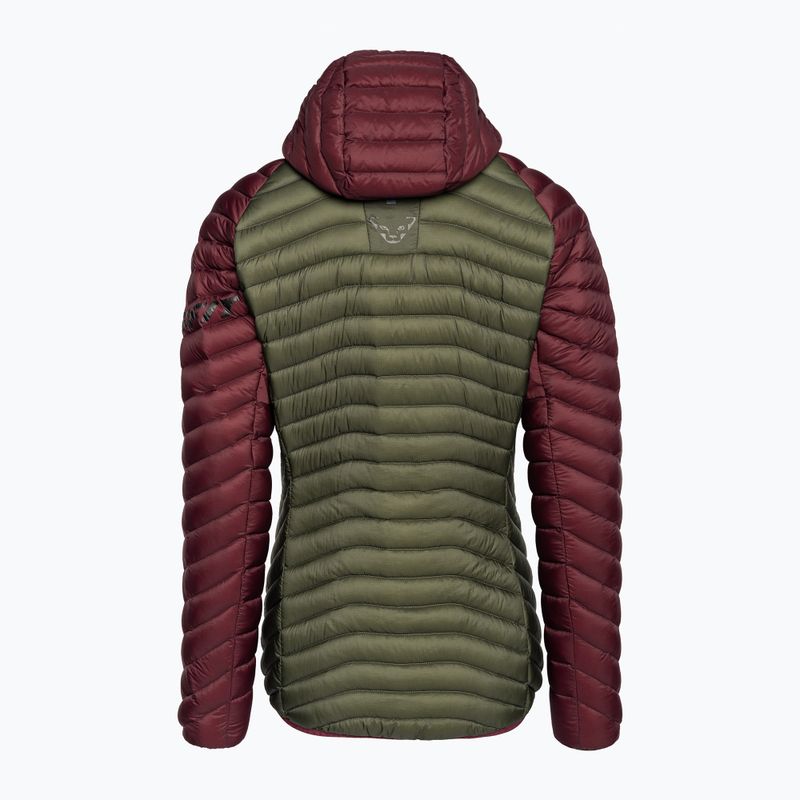 Dámska bunda DYNAFIT Skydiving Jacket Radical Dwn RDS Hood burgundy 4