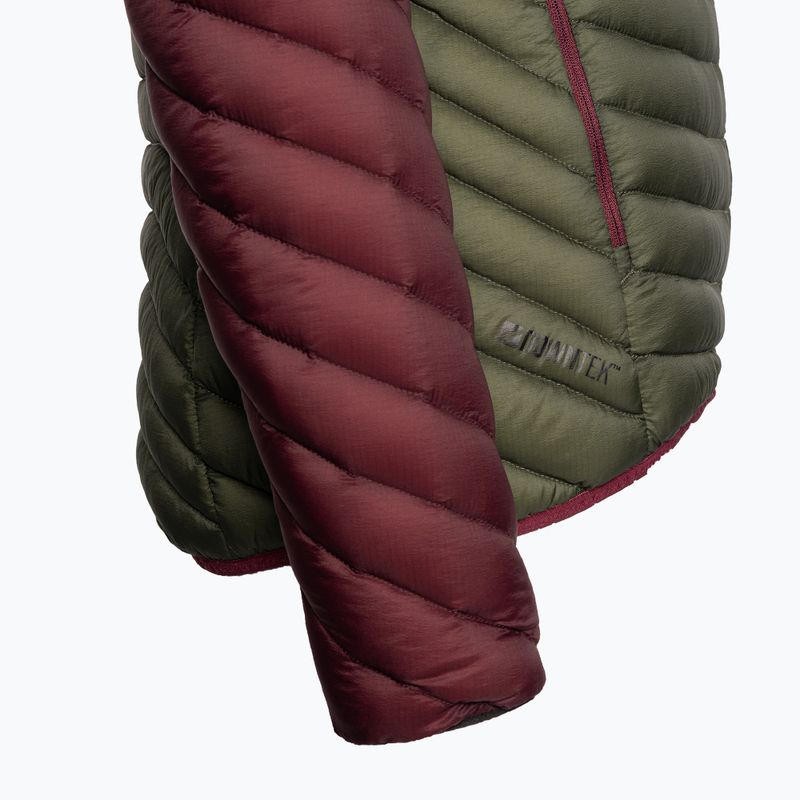 Dámska bunda DYNAFIT Skydiving Jacket Radical Dwn RDS Hood burgundy 7