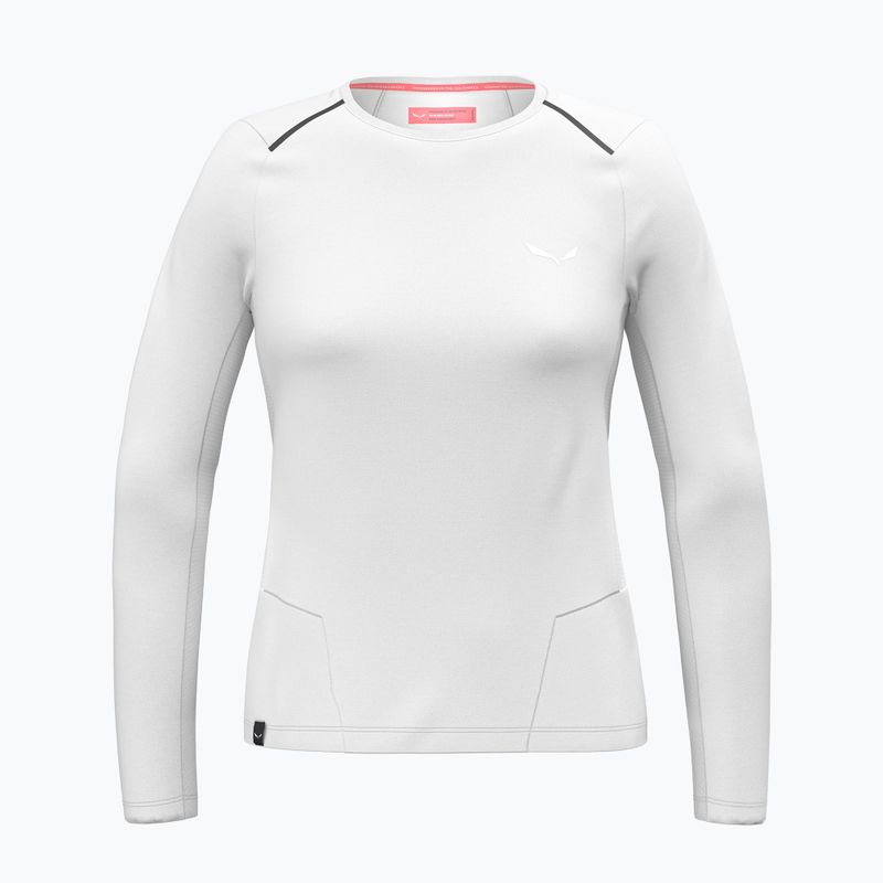 Dámske trekingové tričko longsleeve Salewa Pedroc Dry Tee white