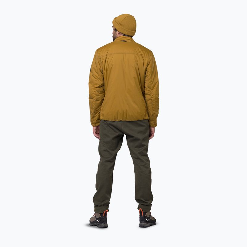 Pánska  bunda do dažďa Salewa Fanes 3L Ptx Hemp 2/1 Parka golden brown int.7020 5