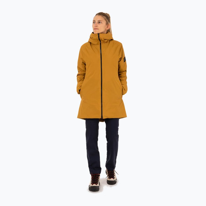 Dámsky zimný kabát Salewa Fanes 2L PTX Parka golden brown 2