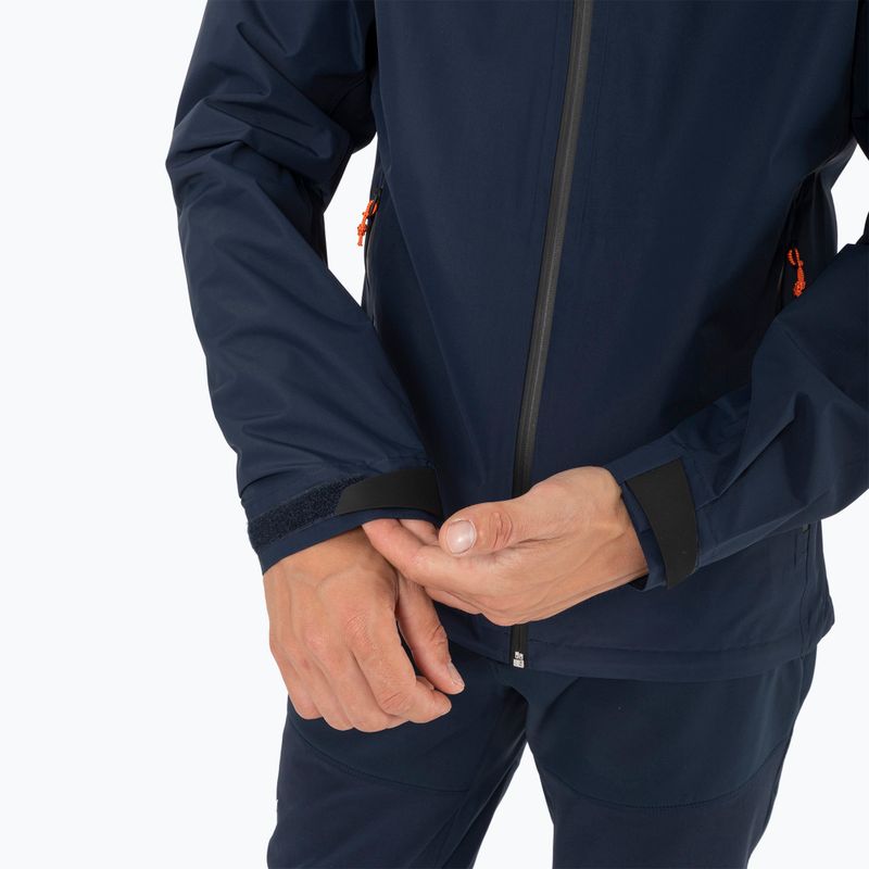 Pánska bunda do dažďa  Salewa Puez Aqua 4 PTX 2.5L navy blazer/0910 6