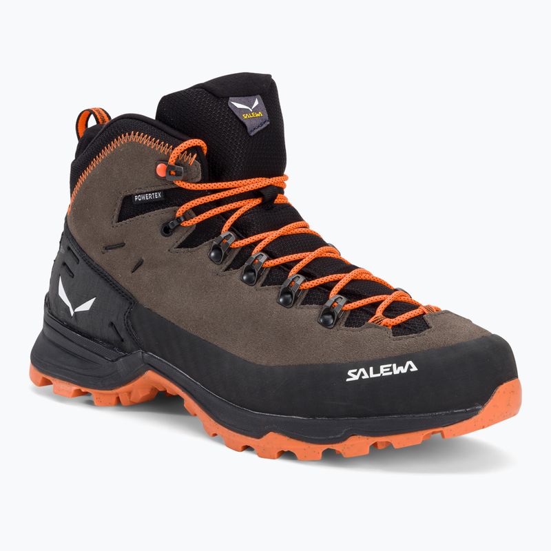 Salewa pánske trekové topánky Alp Mate Winter Mid WP bungee cord/black