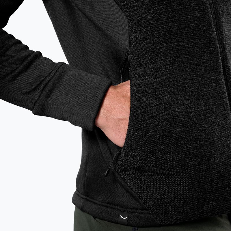 Pánska hybridná bunda Salewa Fanes Sarner Light Hybrid black out 5