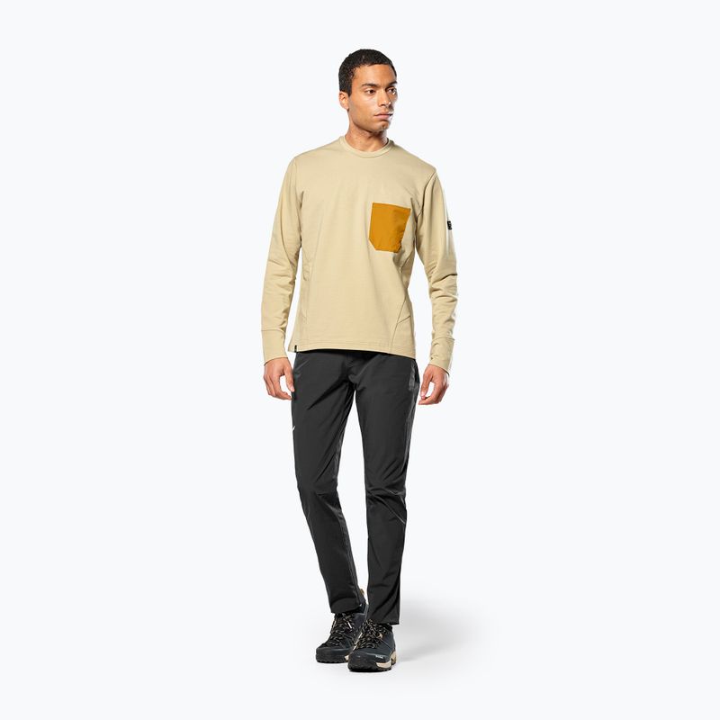 Pánska mikina Salewa Fanes Dry Pullover quicksand 2