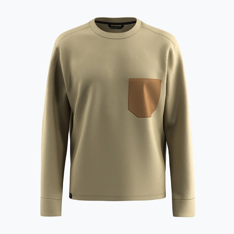 Pánska mikina Salewa Fanes Dry Pullover quicksand 7