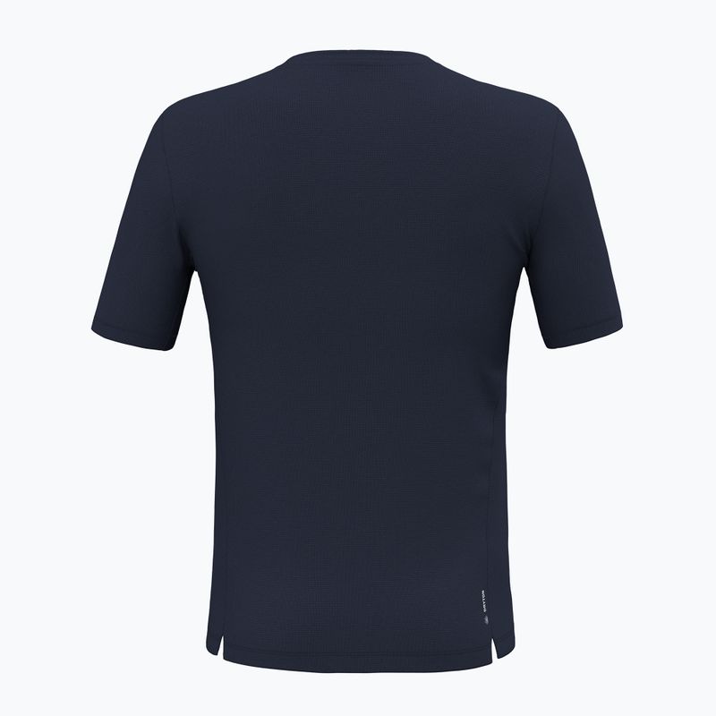 Pánske trekingové tričko Salewa Puez Dry navy blazer 2