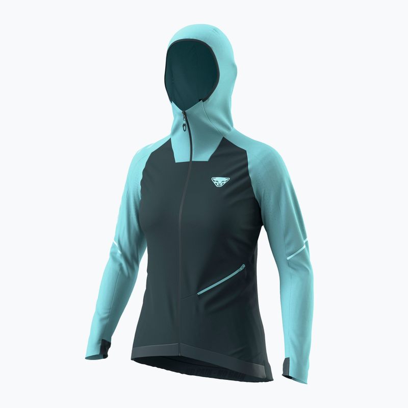 Dámska cyklistická mikina DYNAFIT Ride DST Bike Hoodie marine blue/blueberry