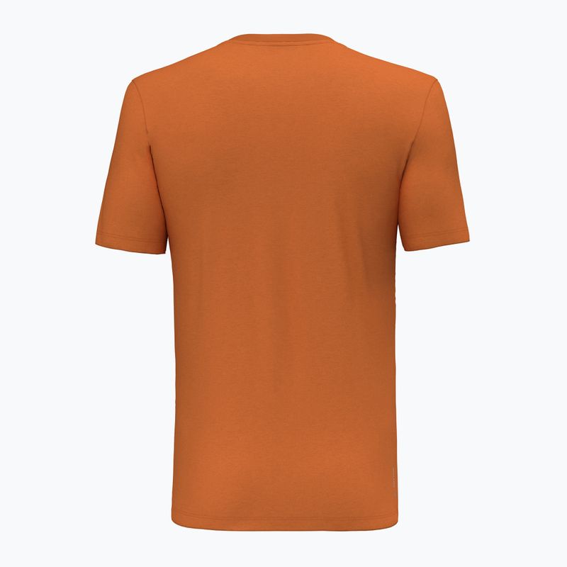 Pánske tričko Salewa Pure Eagle Frame Dry T-shirt burnt orange 2
