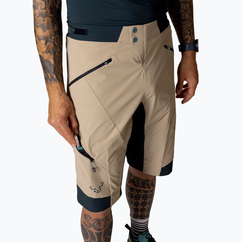 Pánske cyklistické šortky DYNAFIT Ride DST rock khaki 4