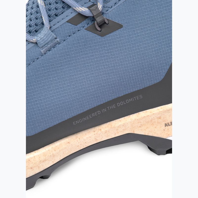 Pánske turistické topánky SalewaPuez Knit Mid Ptx java blue / black 7