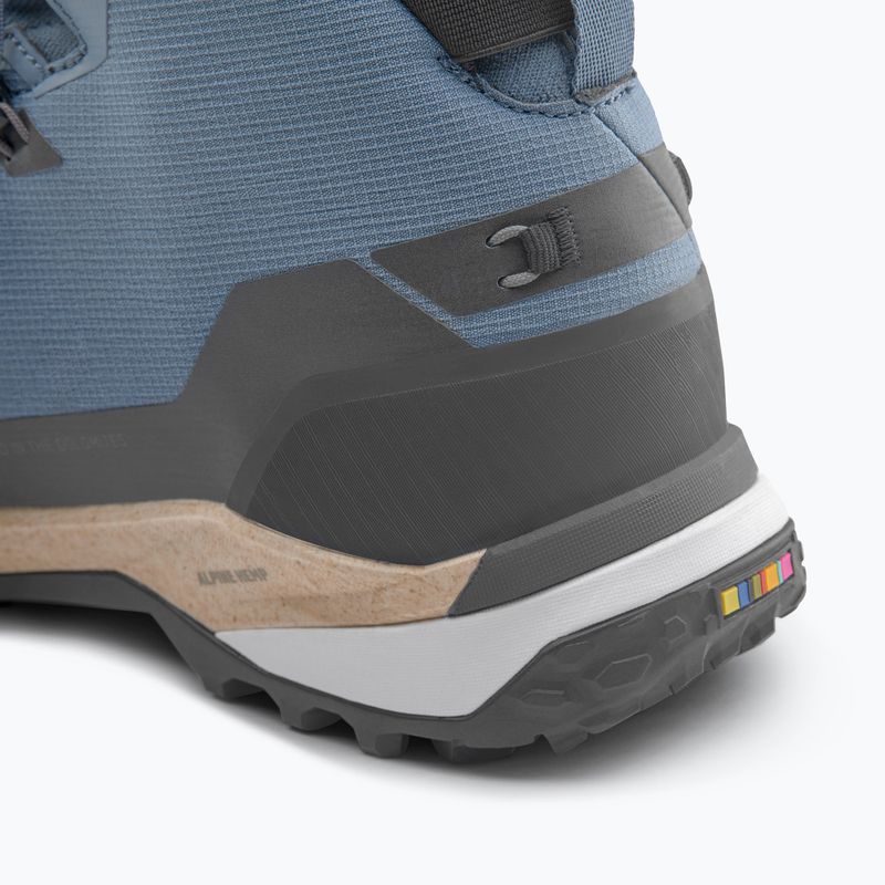 Pánske turistické topánky SalewaPuez Knit Mid Ptx java blue / black 8