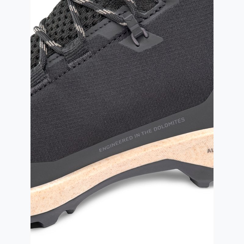 Dámske turistické topánky Salewa Puez Knit Mid Ptx black/black 7
